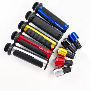Motorcycle Aluminum Alloy Handlebar Grip Modification Accessory Universal Handlebar Cover for 22mm Handlebars of Scooters