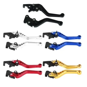 Motorcycle CNC Modified Brake Clutch Lever Aluminum Alloy Scooter Adjustable Brake Horn
