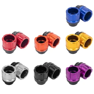 Motorcycle Electric Car Scooter Modification Accessories CNC Aluminum Alloy Shock-absorbing Front Fork Cup Anti-fall Cup