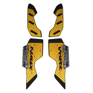 Motorcycle Footpads for NMAX 155 Aluminum Alloy Pedal Skid Proof Scooter Footrest for Yamaha Nmax155 V3