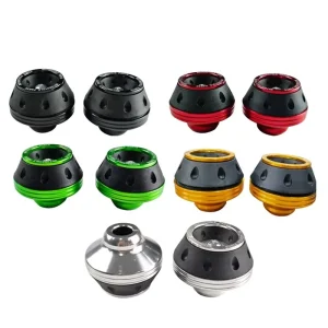 Motorcycle Frame Crash Protection Slider CNC Machined Aluminum Anti Fall Drop Cup Universal Motorbike Modification Accessory