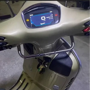 Motorcycle GPS Bracket for Vespa GTS GTV 250 300 Crossbar Grab Bars Handrail Armrest Chest Protector GTS Accessories