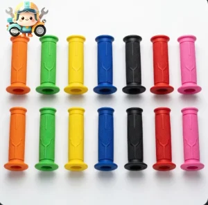Motorcycle Grip Gel Anti-slip Wear-resistant Shock-absorbing Handle Rubber Scooter Motorcycle Off-road Handle Accessories