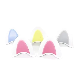 Motorcycle Helmet Decor Accessories Cat Ears Wings Bowknot Tail Stickers Universal Suction Cup Ornaments for Scooter Helmet