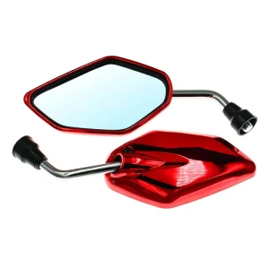 Motorcycle Modification Accessories Mirror Scooter Electric Motorcycle Accessories Mirror Electroplating Mirror
