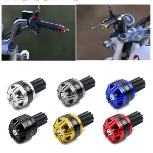 Motorcycle Modification Parts Street Racer Handlebar End Caps Plugs Electric Motorcycle Scooter Universal Handlebar Balance 1