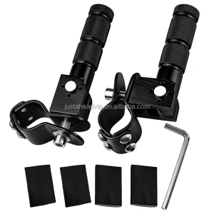 Motorcycle Modification Scooters Electric Vehicle Accessories CNC Middle Folding Pedals Front Pedals