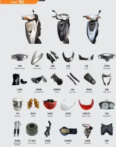 Motorcycle Parts 1B6 Scooter Engine Aluminum Alloy Replacement Parts
