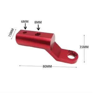 Motorcycle Rearview Mirror Spotlight Bracket Electric Scooter Modification LED Headlight Multi-functional Extension-type Fixed