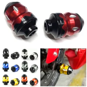 Motorcycle Scooter Modification Accessories CNC Aluminum Alloy Pagoda-type Front Fork Cup Durable Anti Fall Protection