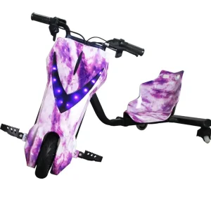 Motorized Drift Tricycle Two Seat Electric 250W Self Balancing Electric Scooter