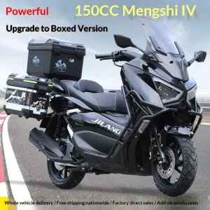 Motos a Gasolina Para Adultos 150cc Two-wheeled Gasoline Scooter with Brushless Motor and Disc Brakes for Urban Commuting