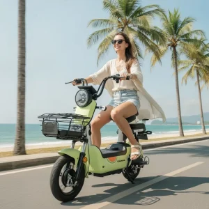 Multicolor Electric Scooter for Commute High-Capacity Battery Foldable & Lightweight