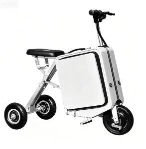 New 300W 3 Wheel Folding Electric Scooter USB Port Lightweight Parent Child Mobility for Adults Elderly Made Mainland China