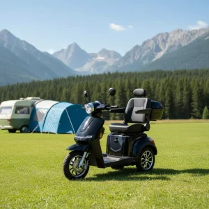 New China Factory Heavy Duty Three wheel Electric Mobility Scooter with Removable Battery 40 60km Range EEC COC Certified