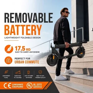 New Design Electric 52V Powerful D01 Foldable Electric E Scooter EScooter Kick Scooter Mobility Detachable Battery