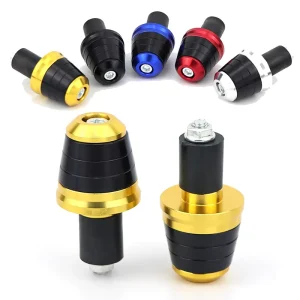 New Design Motorcycle Handle Bar End CNC Scooter Bar End High Quality Bar End Accessories for Motorcycles
