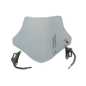 New High Quality PC Material Motorcycle Windscreen Black Clear Fits Scooter Parts