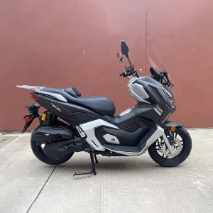 New Launch ADV 150cc Gas Scooter Water-Cooled LCD Dashboard ECU Ignition Disc Brake Gasoline Scooter From China Factory