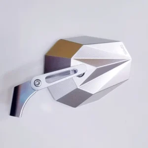 New Motorcycle Rearview Mirror CNC Aluminum Alloy Universal Fitment Box for Scooter
