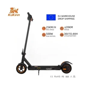 New Trending Two Wheel Kukirin S1 MAX Scooter Fast Speed Made in China Electric Scooter