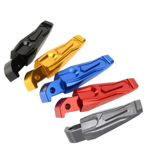 Non slip Foldable Rear Footpedals CNC Motorcycle Passenger Pedals for Yamaha NMAX155 XMAX 300 Scooter Modification Parts