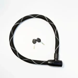 OEM 22*100cm Key Wire Cable Lock Motorcycle E Scooter Bike Bicycle Accessories Lock