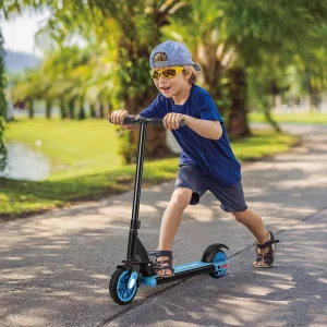 OEM E Scooter Portable 6inch Wheel Kids Electric Kick Scooter 8km/h 150W 7-9 Years