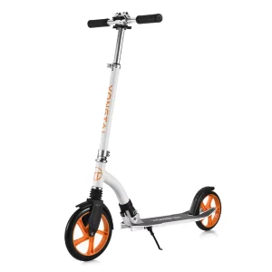 OEM Factory Adult Kick Scooter 200mm PU Big Wheel Foldable Max Weight 220lbs Foot Scooter