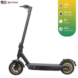OEM ODM Available 36V 12.5Ah Aluminum Alloy Electric Scooter Commuter Model Foldable Battery Powered Adult Electric Mobility