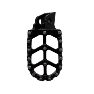 OEM ODM CNC Aluminum Alloy Motorcycle Footpeg for Scooter Retrofit Upgrade Anodized Multi Color