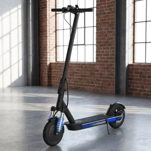 Off Road Two Wheel Fast Electric Scooter with Front Suspension Dual Motors 350W 25km/h Removable Lithium Battery Escooter