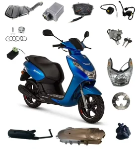 Original Factory Price New Chinese Motorcycle Accessories Scooter Spare Parts for Kisbee 50