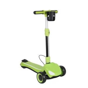 Outdoor Child Toys Scooter 60w with Big Three Wheels Pedal Kick Electric Scooter for Kids