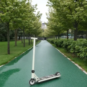 Outdoor Play Steel Tube Brake Scooter for Stunt Urban City Style Iron Folding Scooter with Color Plating