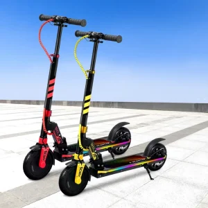 Popular 8 Inch 180w Motor Chinese Teenager Electric Scooter With E Skateboard