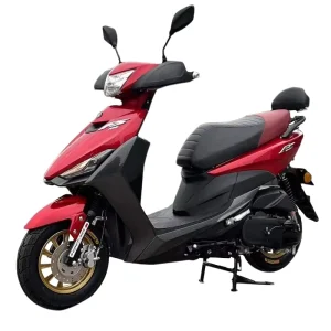 Popular Design Good Performance Moped 50cc with Led Lights150cc Gas Scooter 50cc Street Legal 3.5-10 Size Tyre