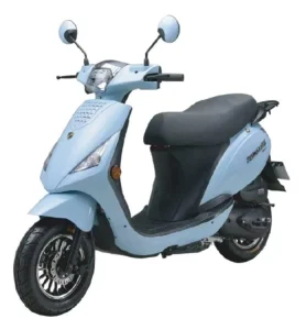 Popular New Model 50cc Gas Scooter with EEC Euro 4 Zip & 4Stroke Automatic Transmission Economical Low Cost Option