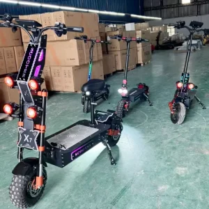 Popular USA European Powerful 3600Wh 60V 60Ah 14inch Smart Dual Motor E Scooter X7 Fast Off road Folding Electric Scooter