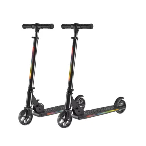 Portable Decks Foot Scooter Foldable Stunt Non Electric Scooter PU Aluminum Customized Logo Kids Scooter