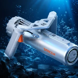 Portable Electric Underwater Scooter for Divers 60m Submersible Water Scooter with Carry Case Professional DPV for Exploration