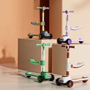 Portable Kids Ride on Toys Walker Small Mobility Kick Scooter Foot Scooter