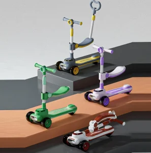 Portable Kids Toy Vehicle Ride on Toys Walker Small Mobility Kick Scooters & Foot Scooters Kids Scooter