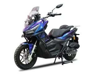 Powerful Gasoline Motorcycle with Brushless Engine ABS Disc Brake System Max Speed 95KM/H Moped for Adult