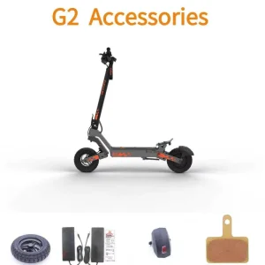 Professional G2 Parts Electric Scooter Accessories EU Warehouse Lithium Battery Throttle Seat and Helmet Supply