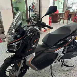 QJMOTOR Hong 250ADV Knobby Tires + Airbag Shocks Urban & Off Road