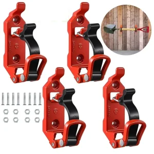 Quick Fist Clamp for Mounting Tools Equipment Car Wall Mounts Car Trailer RV Boat Residential Accessories Shovel Bracket