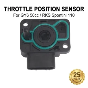 Ready Stock Throttle Body TPS for GY6 50cc 139QMB Euro 5 EFI Scooter RKS Spontini 110 110cc Motorcycle Throttle Position Sensor