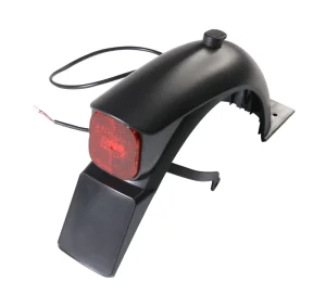 Rear Fender for Ninebot Kickscooter E2 E2 Plus Mudguard With Taillight Bracket Assembly Parts