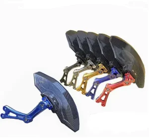 Rear Non-bracket Mudguard of the Electric Scooter with Carbon Fiber Mudguard Rear Component